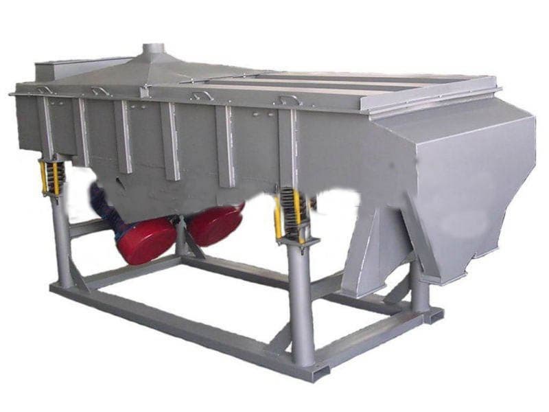 Desliming linear vibrating screen machine for sale